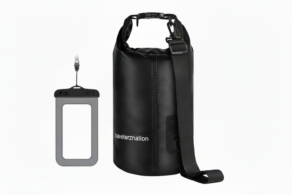 Waterdichte dry bag met telefoonhoes