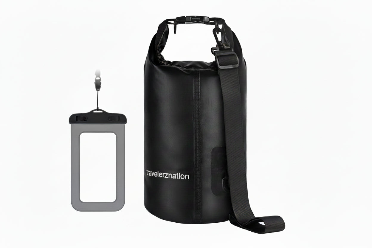 Waterdichte dry bag met telefoonhoes